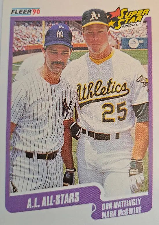 1990 Fleer Baseball Card