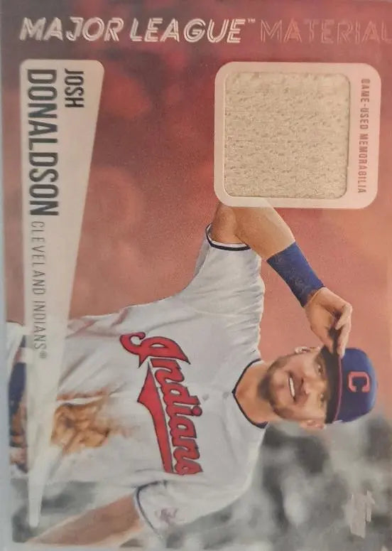 2019 Topps Baseball Major League Material Card