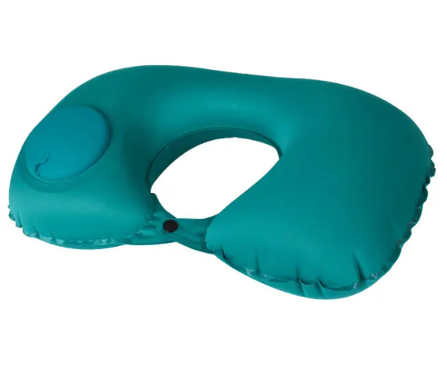 Automatic Air Inflatable Pillow Compress Ring For Car