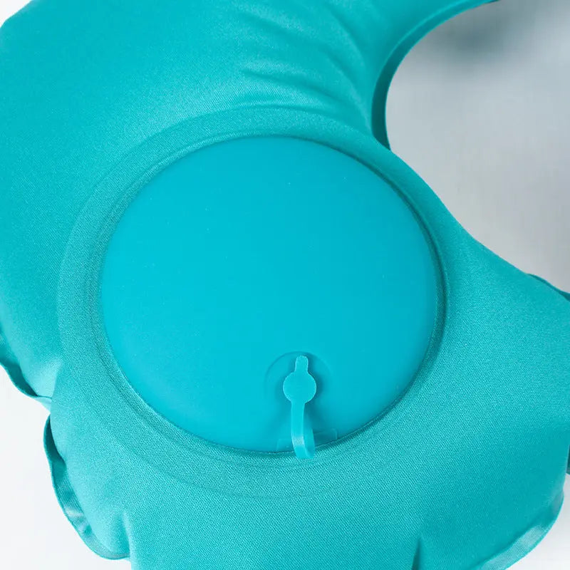 Automatic Air Inflatable Pillow Compress Ring For Car
