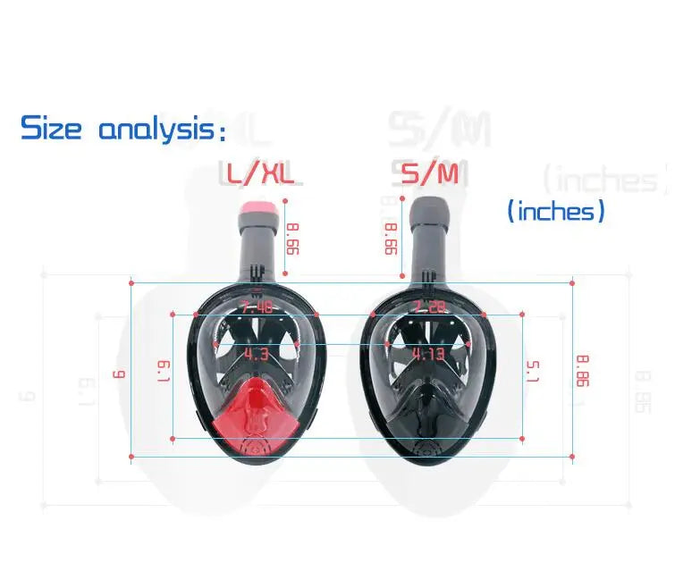 Full Face Snorkeling Mask