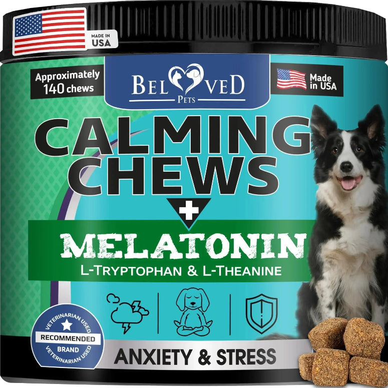 Hemp Calming Chews for Dogs Puppy Pet Separation Anxiety Relief Treats for Dog Whatever Retail