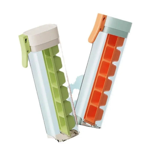 Ice Cube Mold Household Ice Maker Food Grade Press Ice Tray Ice Cube Maker Ice Tray Mold With Storage Box Kitchen Gadget Addidas