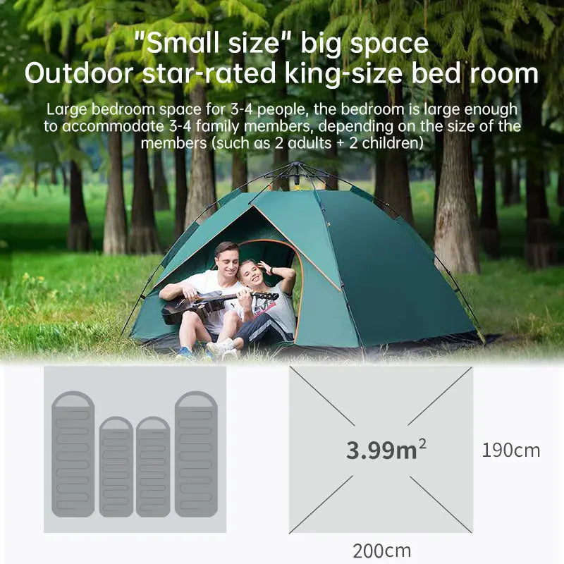Quick-Deploy Outdoor Camping Tent
