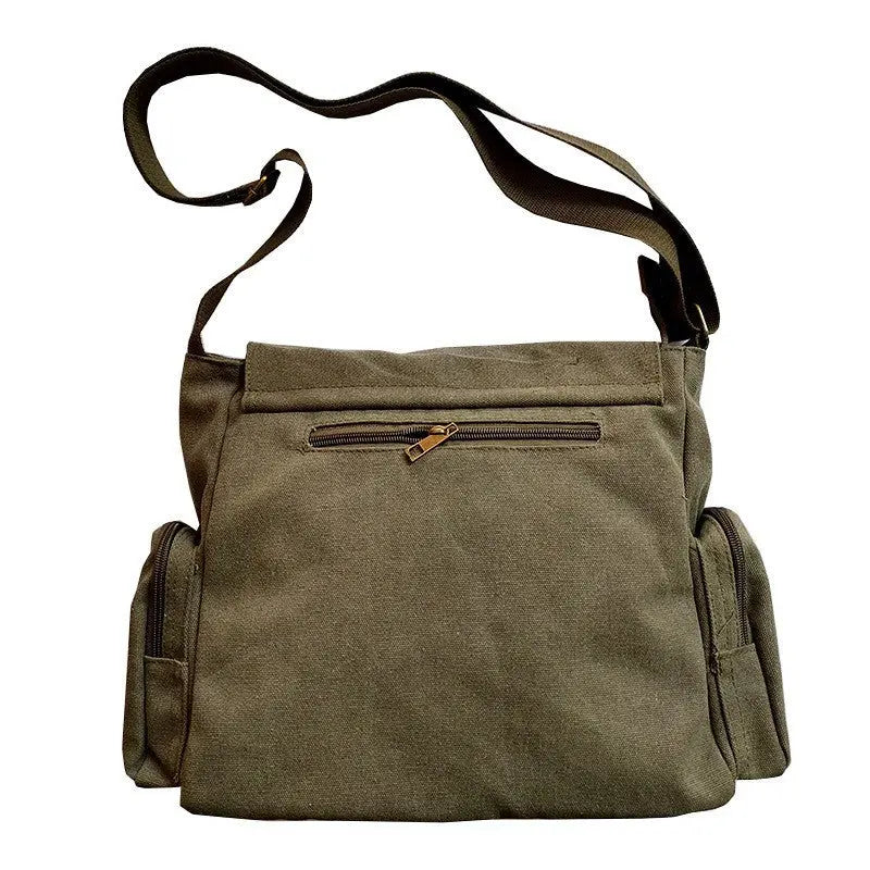 Retro Canvas Shoulder Bag