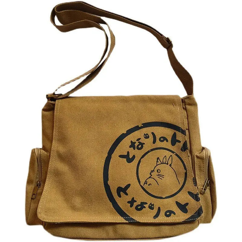 Retro Canvas Shoulder Bag