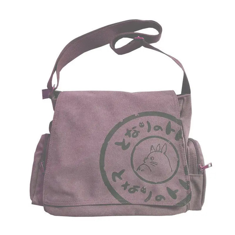 Retro Canvas Shoulder Bag