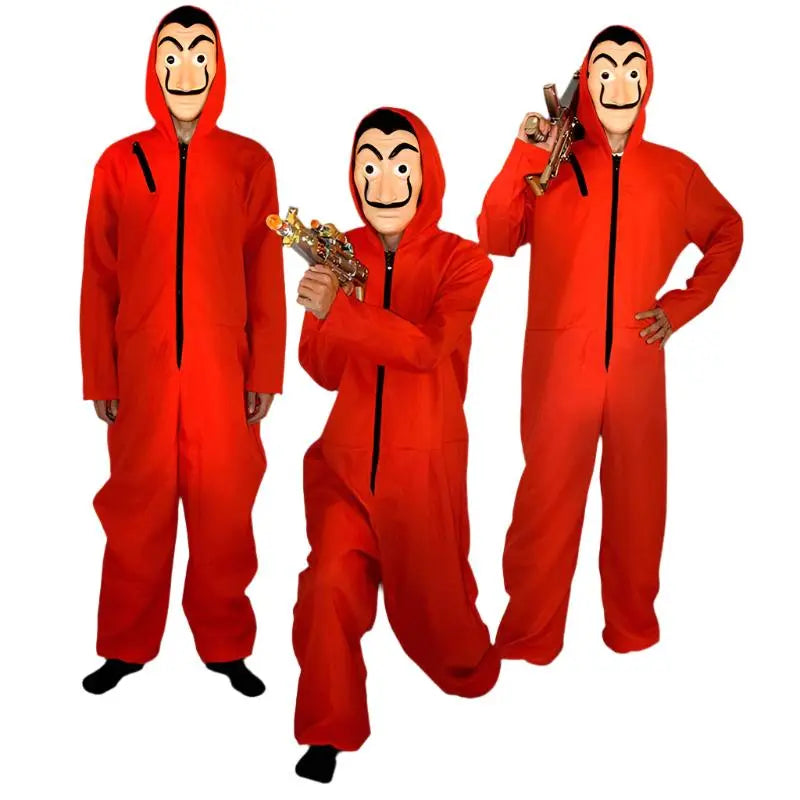 La Casa De Papel Cosplay Party Halloween Set