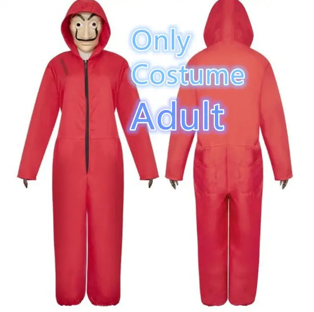 La Casa De Papel Cosplay Party Halloween Set