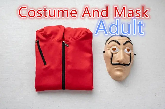 La Casa De Papel Cosplay Party Halloween Set