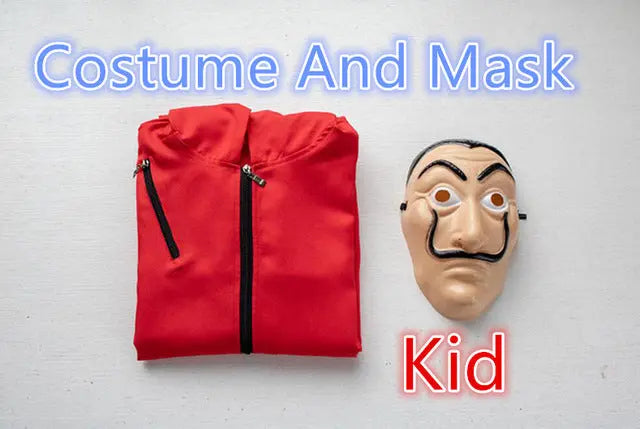 La Casa De Papel Cosplay Party Halloween Set