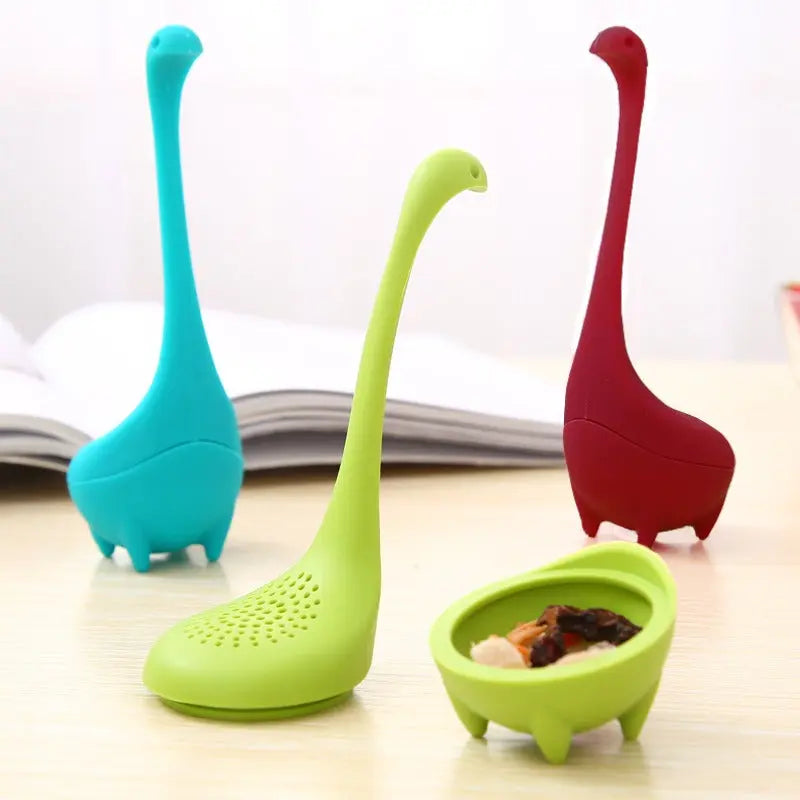 Water Monster Silicone Tea Filter Tea Glass