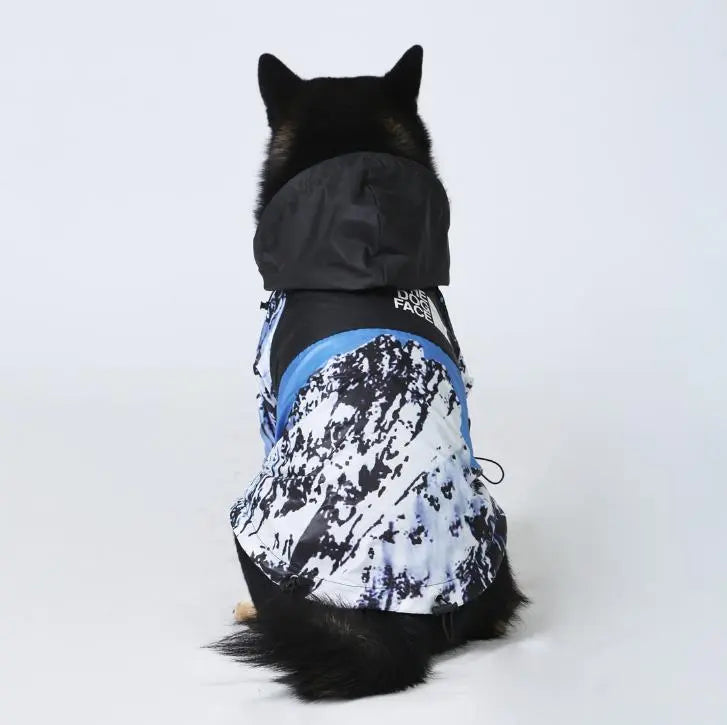 Dog Face Windbreaker Coat