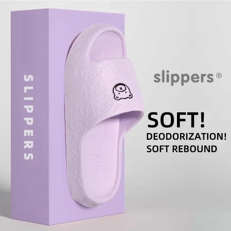 Non-Slip EVA Slippers Purple