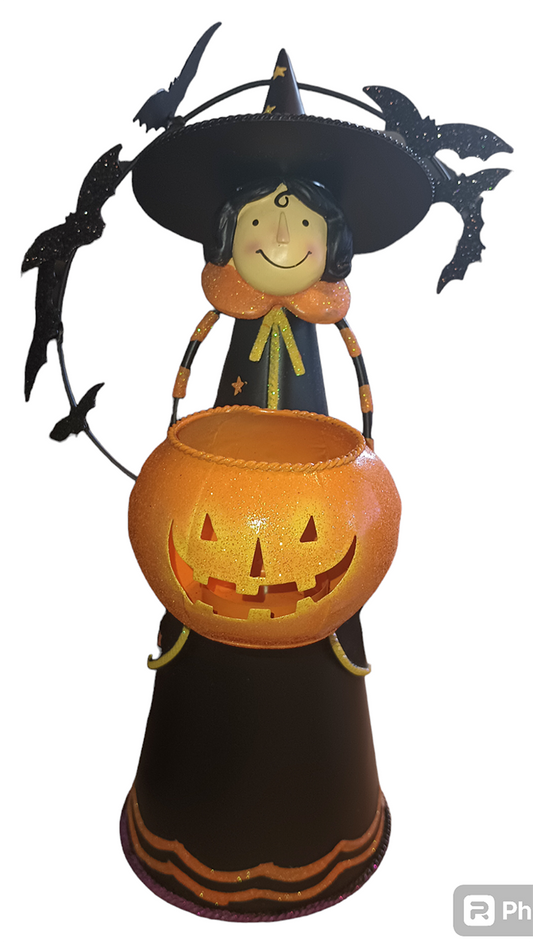 Witch Candle Holder