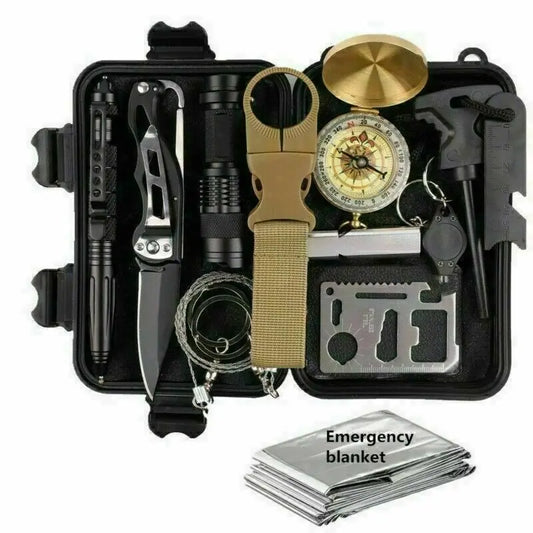 14-in-1 Outdoor Emergency Survival Kit Addidas
