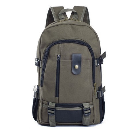 Canvas Backpack Student Bag