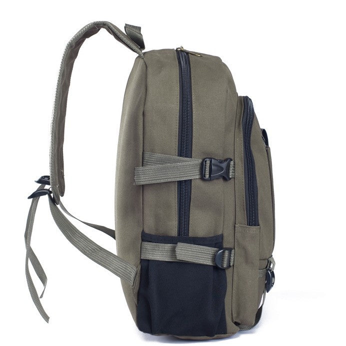 Canvas Backpack Student Bag