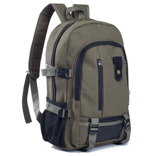 Canvas Backpack Student Bag