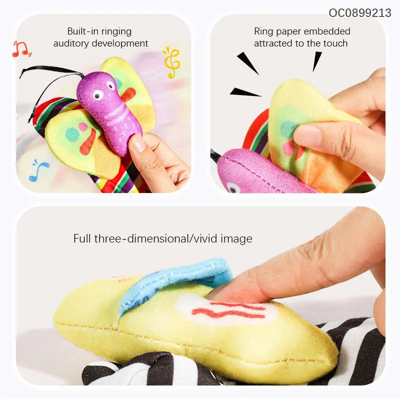 Baby Toys Wrist Ringing Socks Comfort Set