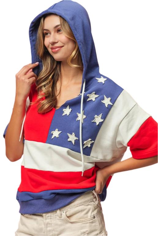 American Flag Hoodie