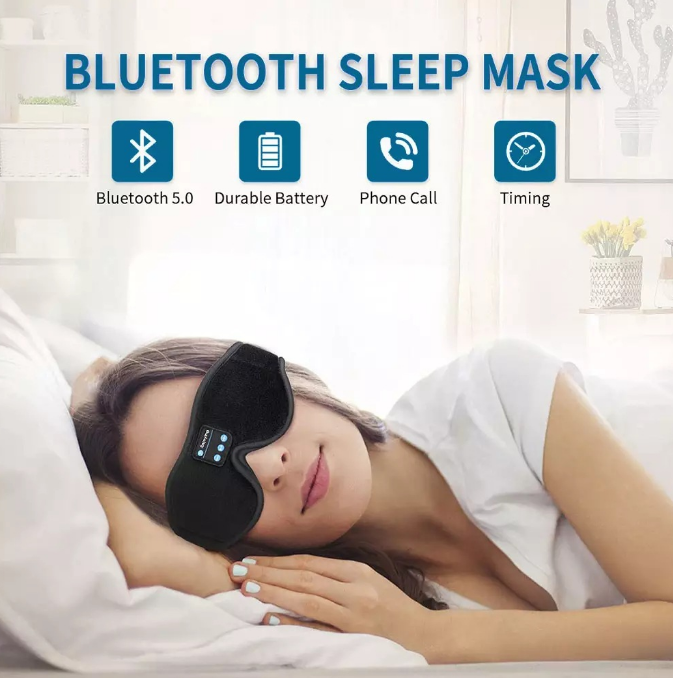 Bluetooth Eye Mask Headset