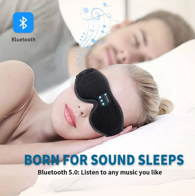 Bluetooth Eye Mask Headset