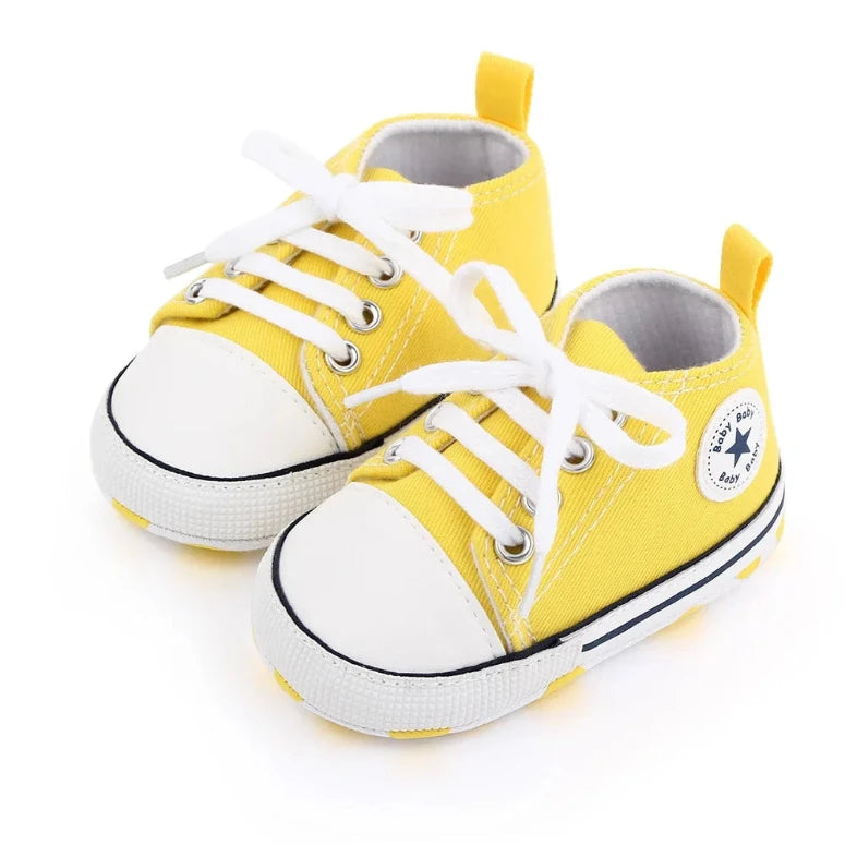 Canvas Sneakers Baby Boys Girls