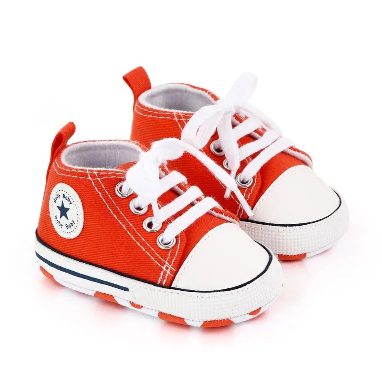 Canvas Sneakers Baby Boys Girls