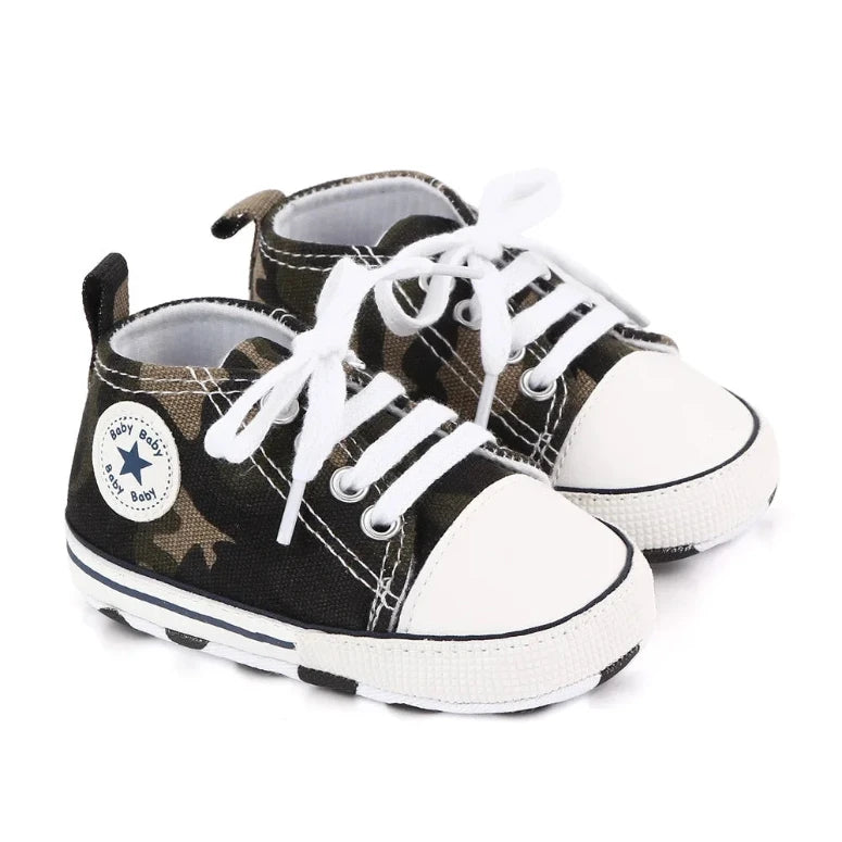 Canvas Sneakers Baby Boys Girls