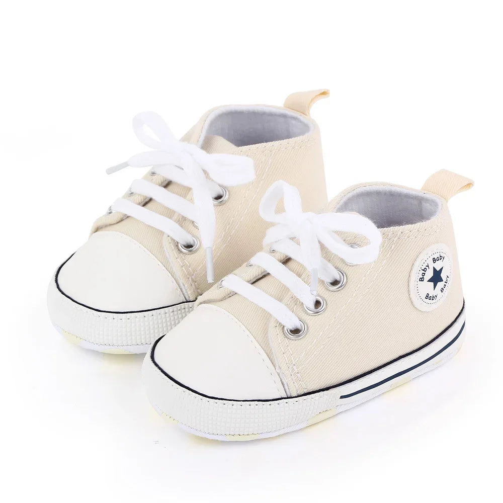 Canvas Sneakers Baby Boys Girls