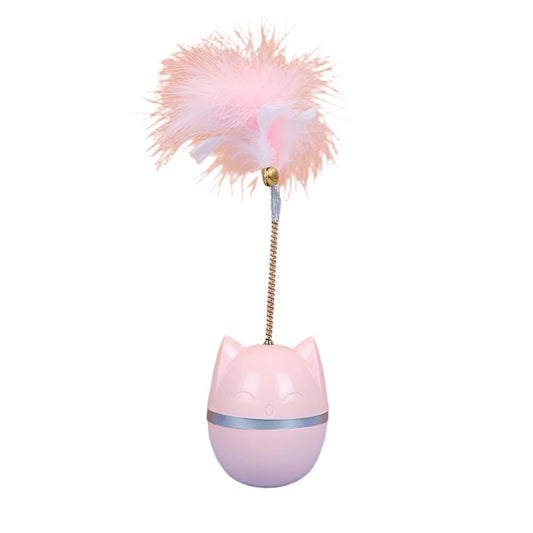 Cat egg feather toy