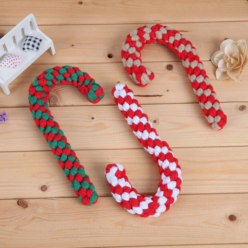 Christmas Dog Rope Toy