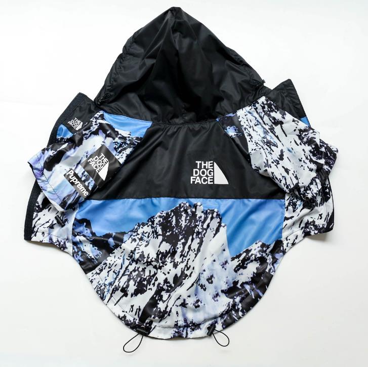 Dog Face Windbreaker Coat