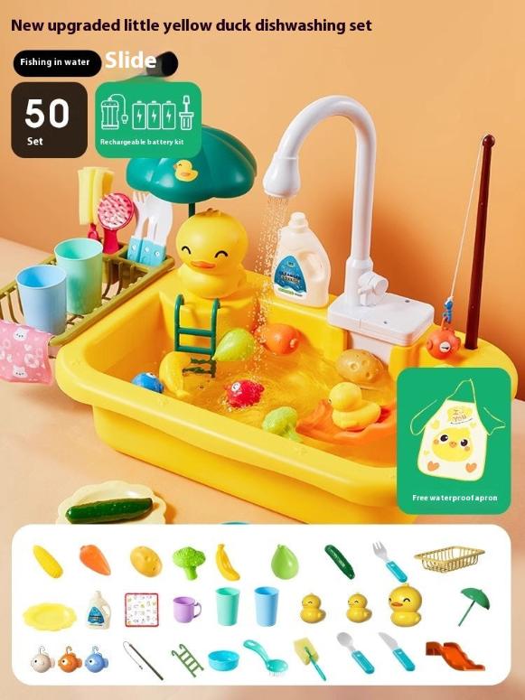 Electric Dishwasher Play House Toy