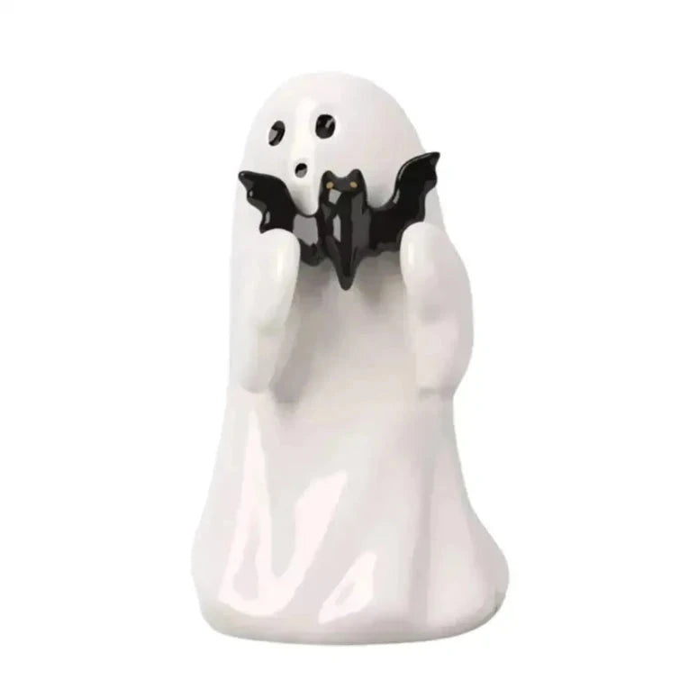 Ghost Hugging Pumpkin Statue