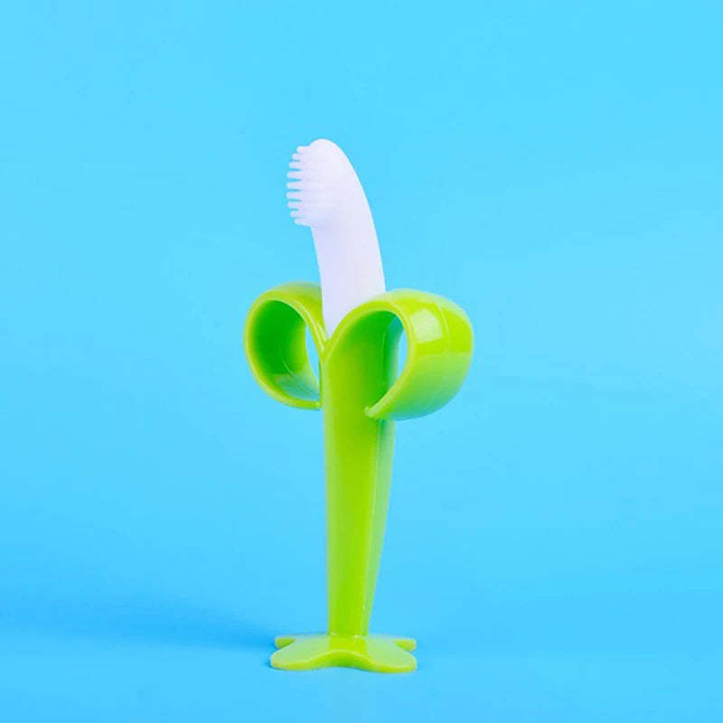 Baby Silicone Training Toothbrush BPA Free