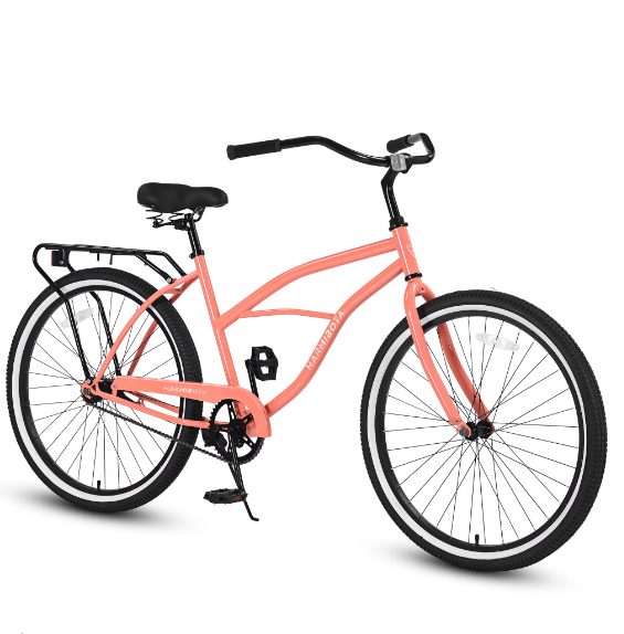 HARMI 26 Inch Beach Cruiser Bike