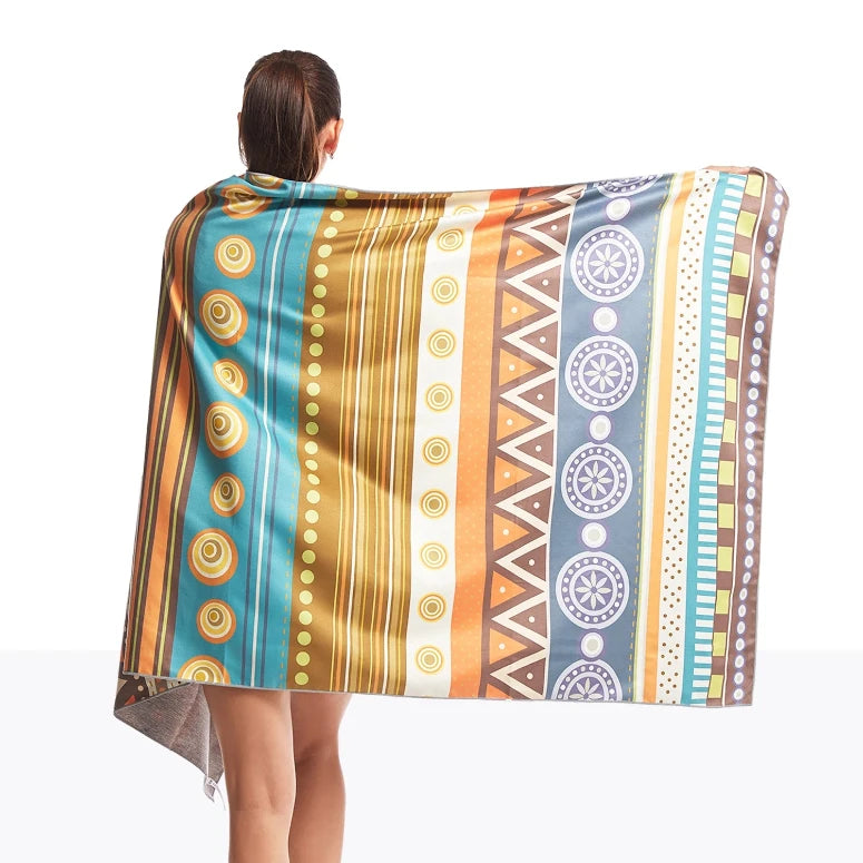 HiTurbo Microfiber Quick Drying Beach Towel