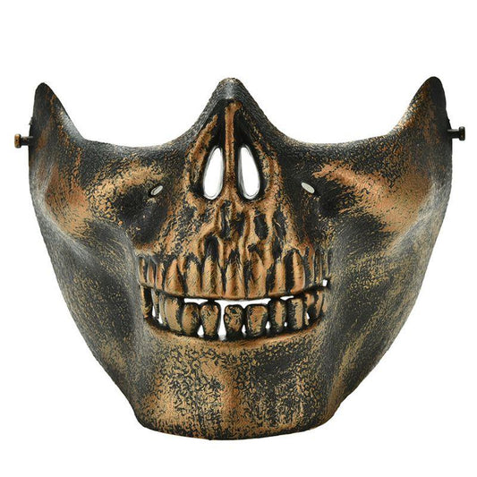 Minch Scary Skull Skeleton Half Face Mask