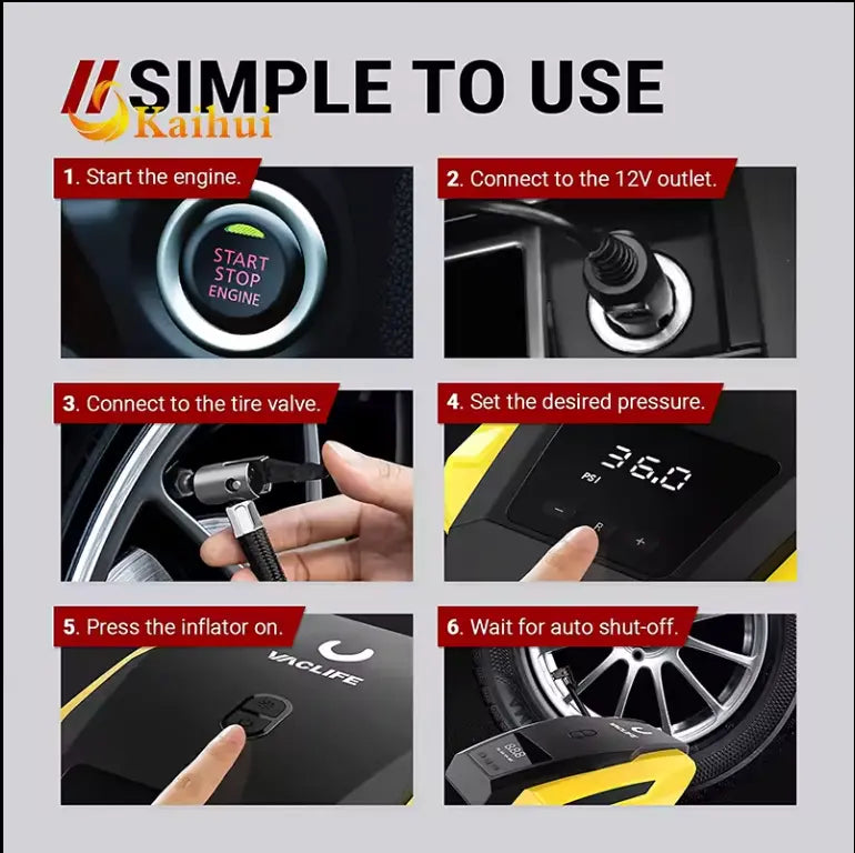 Portable Tire Inflator