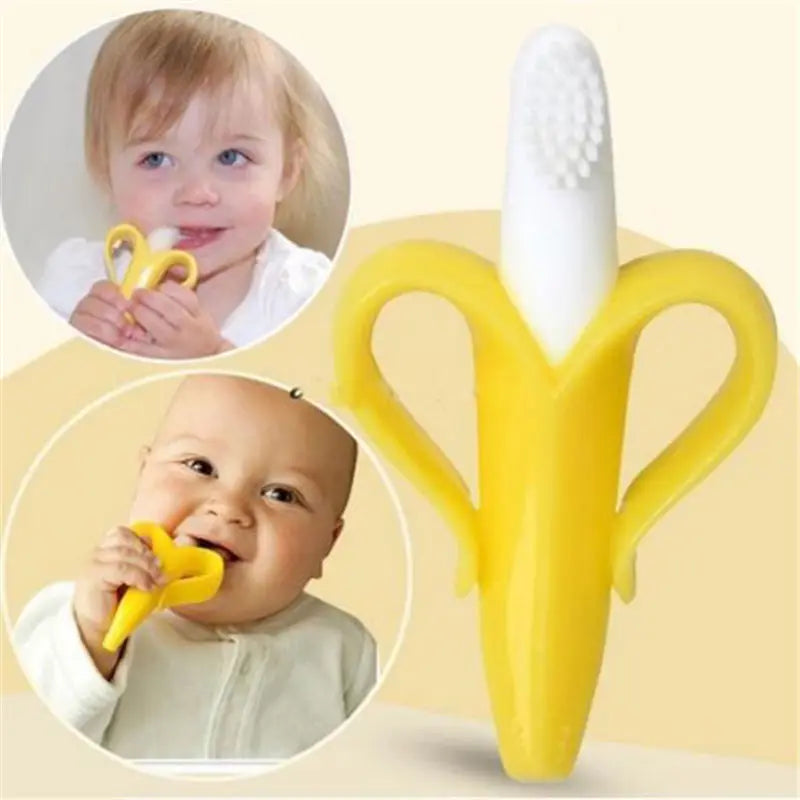 Baby Silicone Training Toothbrush BPA Free