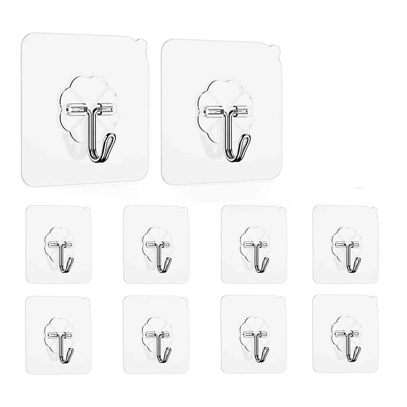 Seamless Self-Adhesive Wall Hooks