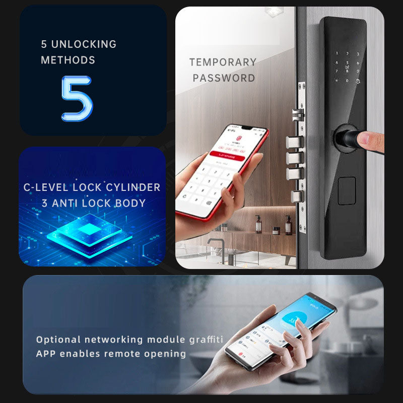 Smart Electronic Fingerprint Door Lock