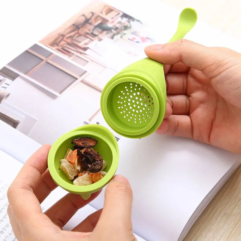 Water Monster Silicone Tea Filter Tea Glass