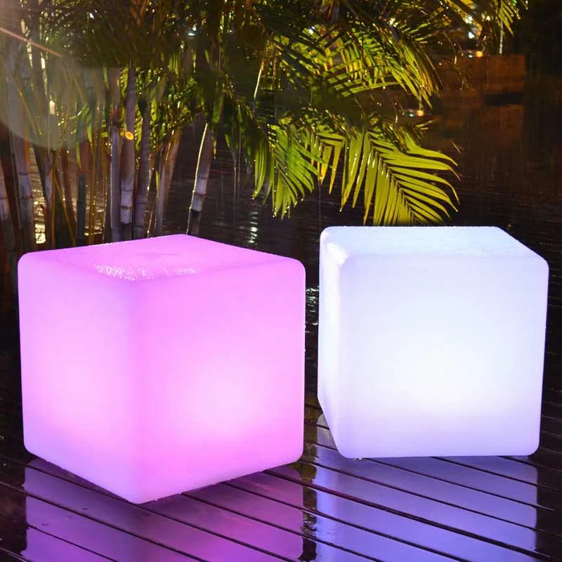 Waterproof LED Glowing Furniture Cube