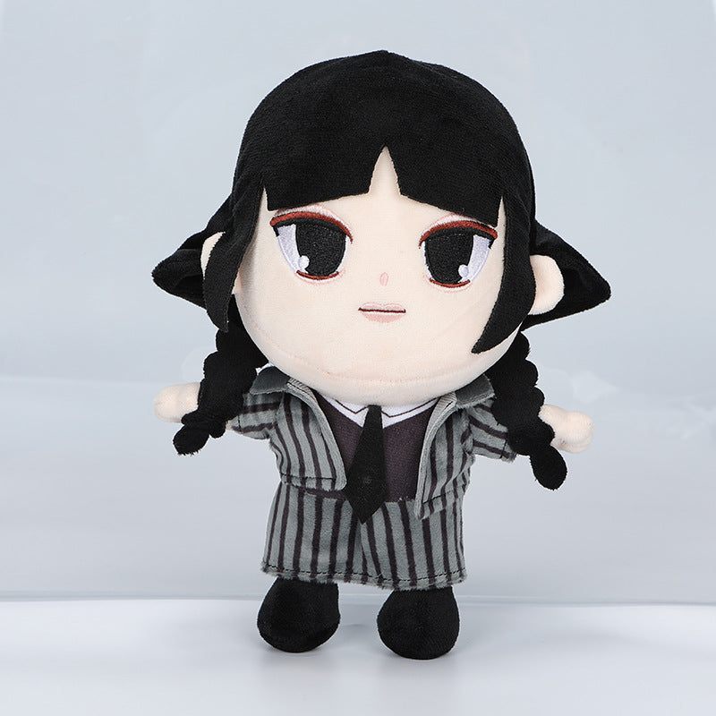 Wednesday Addams Doll Plush Toy