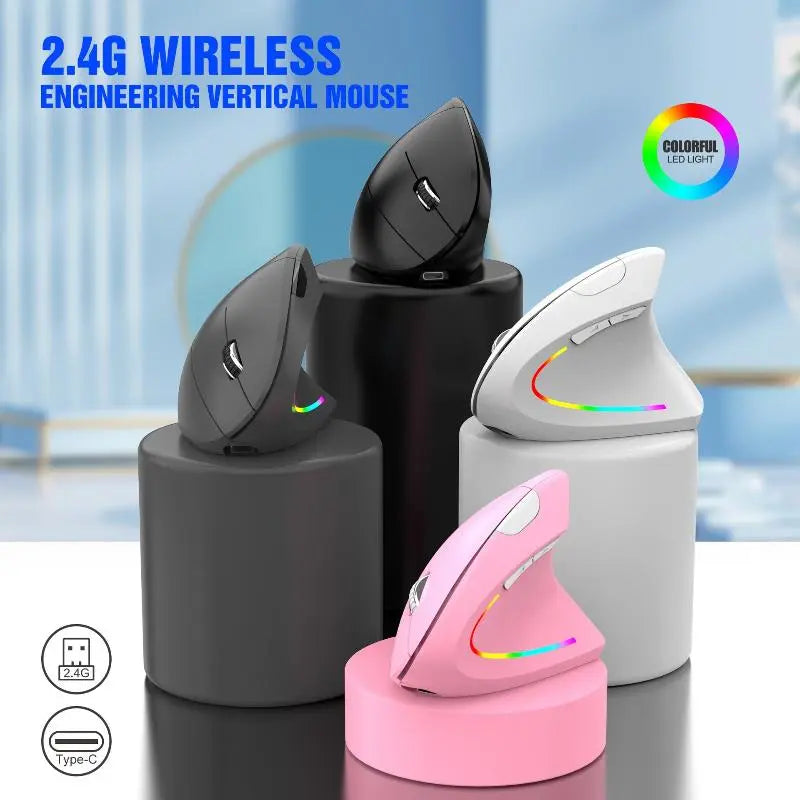 Wireless 2.4G Vertical Mouse
