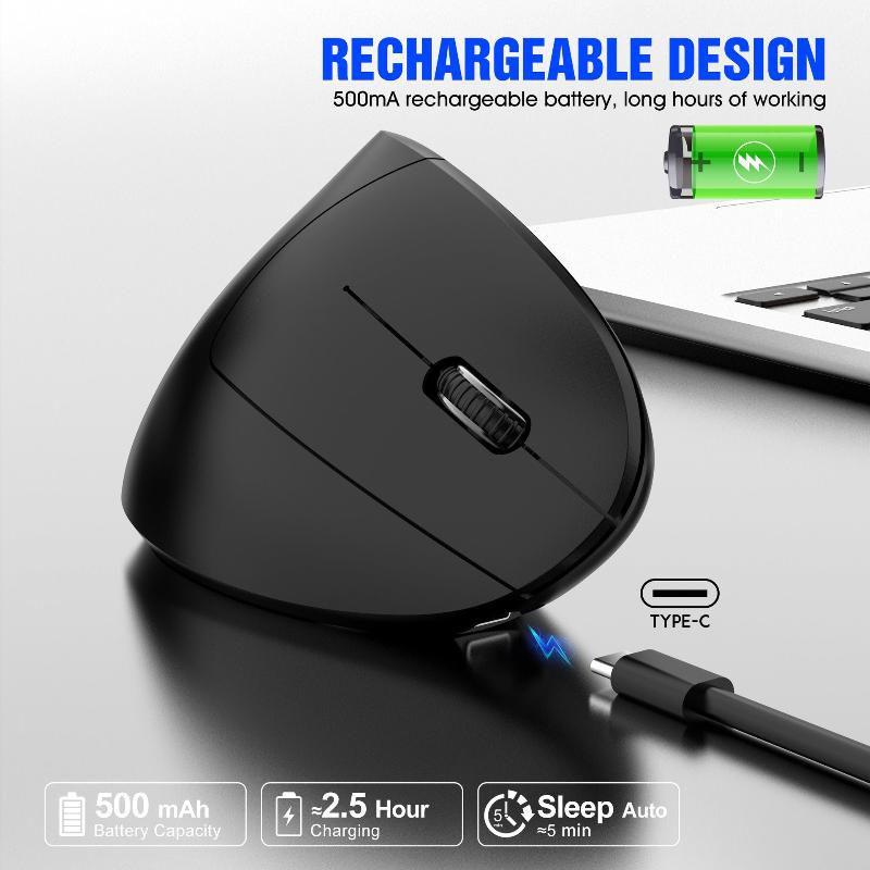 Wireless 2.4G Vertical Mouse