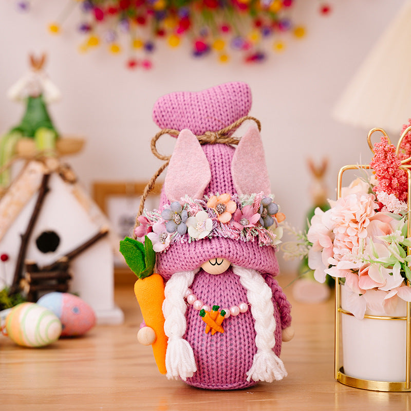 Easter Knit Faceless Gnome